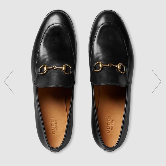 Gucci’s Jordaan Women’s Horsebit Loafers in Black - Picture 1 of 4